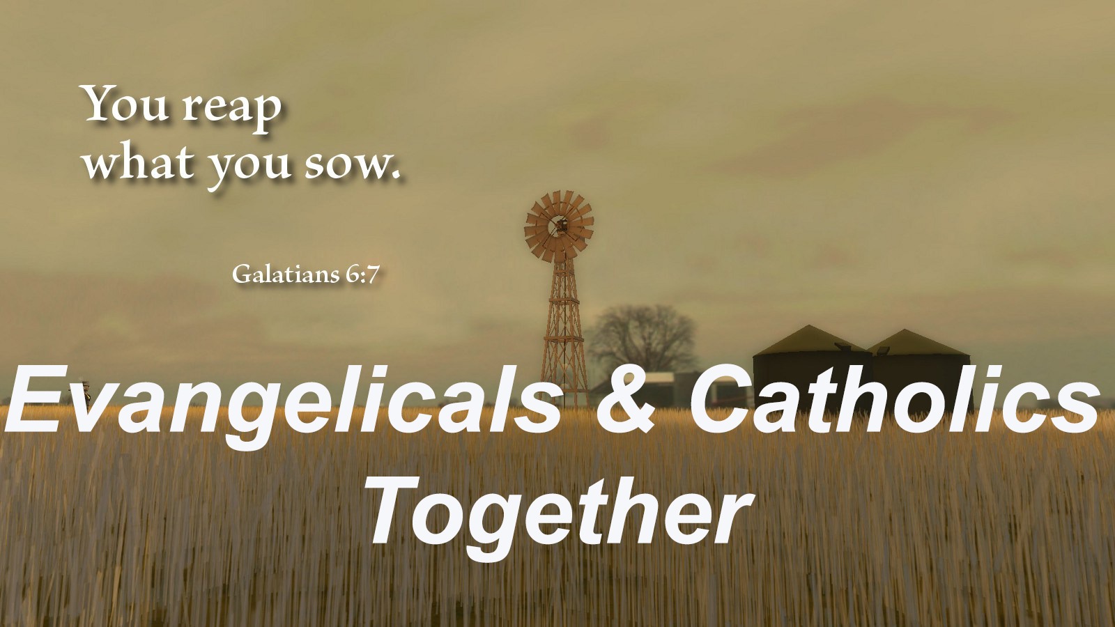 Evangelicals & Catholics Together